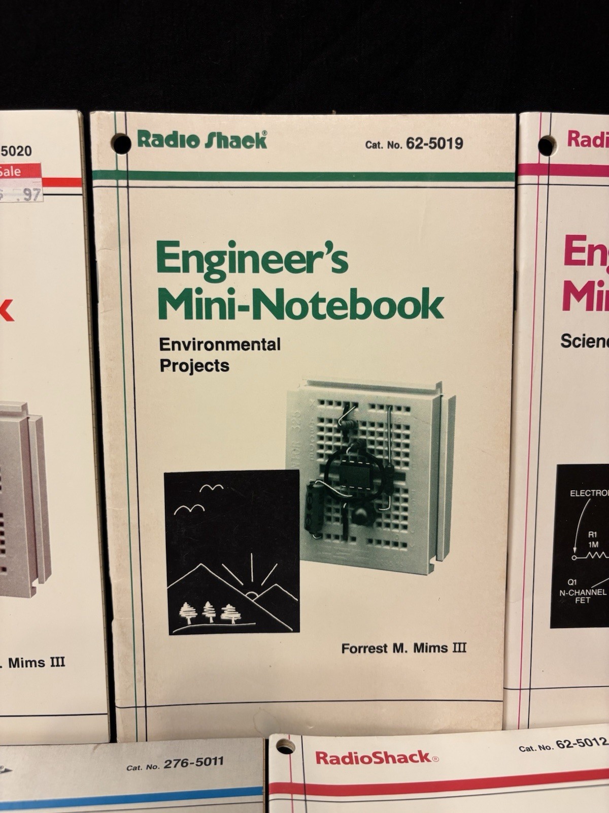 Engineer’s Mini-Notebooks, from Radio Shack by Forrest M. Mims III. Lot of 10
