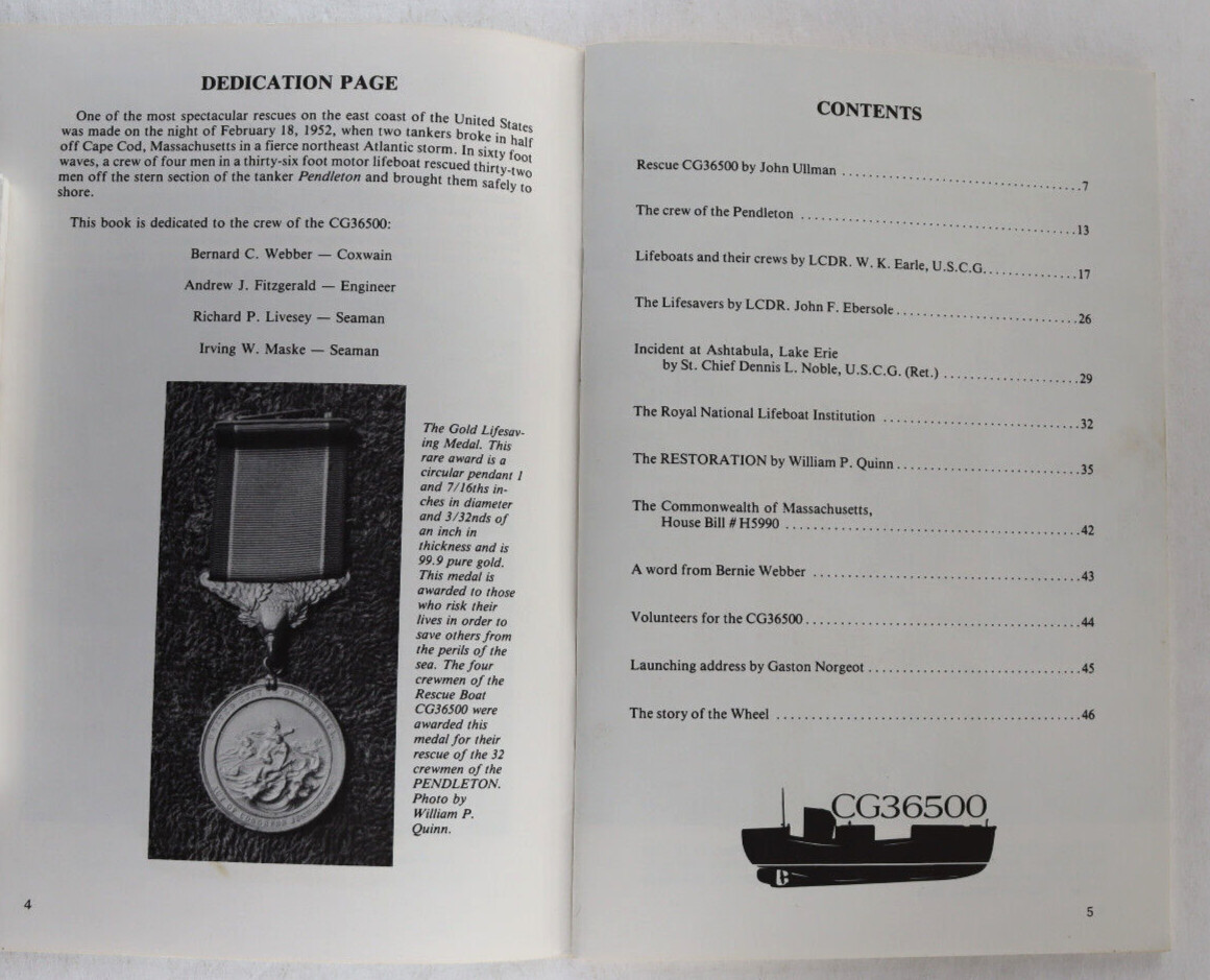 1985 US Coast Guard Rescue Stories Illustrated 1st Edition