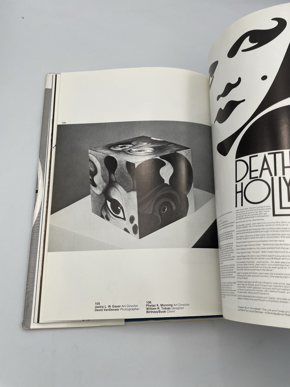 HAUSMAN, FRED [DESIGNER] Creativity 4 : a photographic review of Creativity ’74