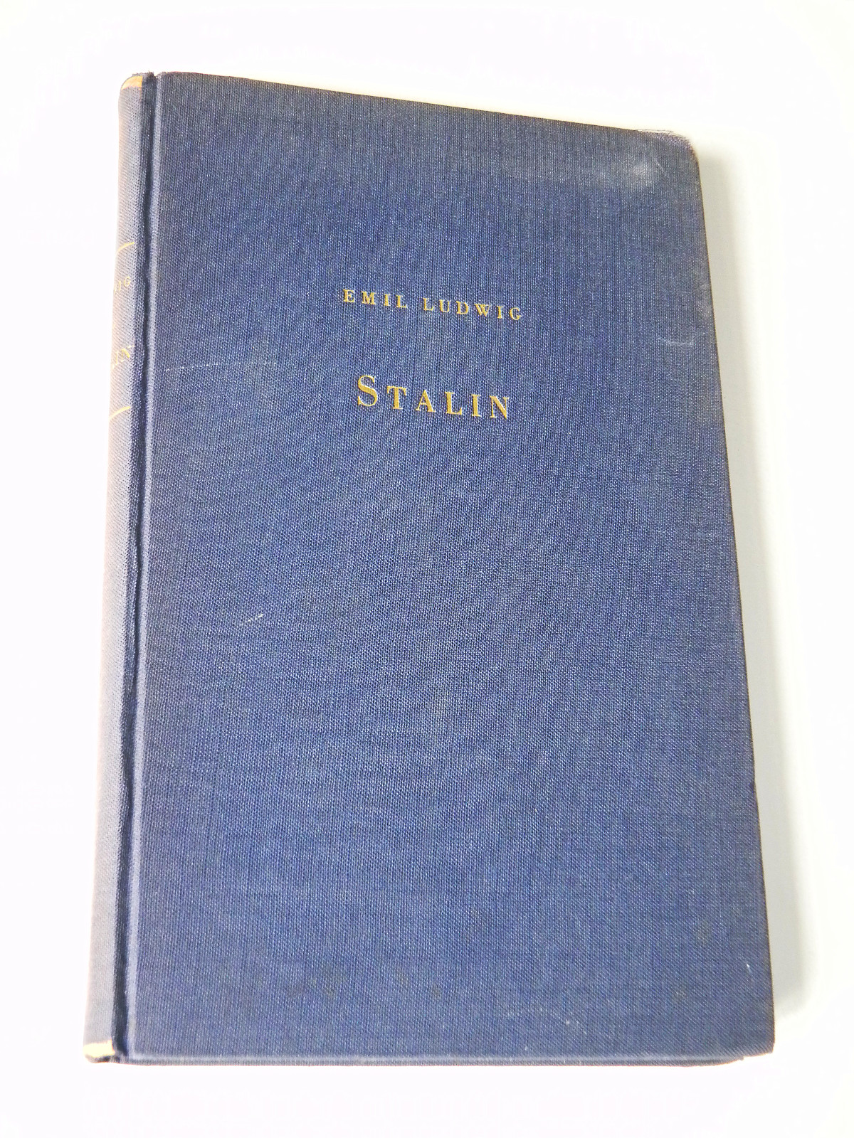Emil Ludwig, Stalin (Zürich: Carl Posen, 1945) rare collectible German HB ok
