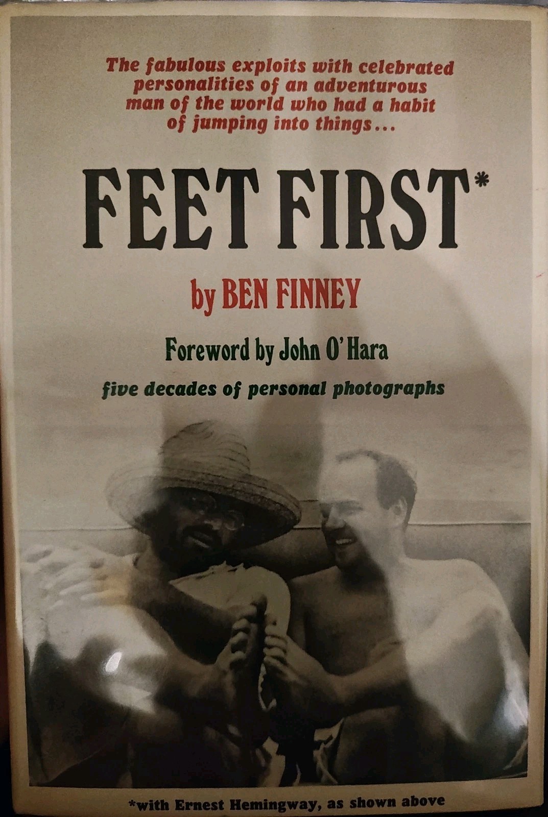 Feet First by Ben Finney 1971 Crown 1ST EDITION HC W/DUST JACKET