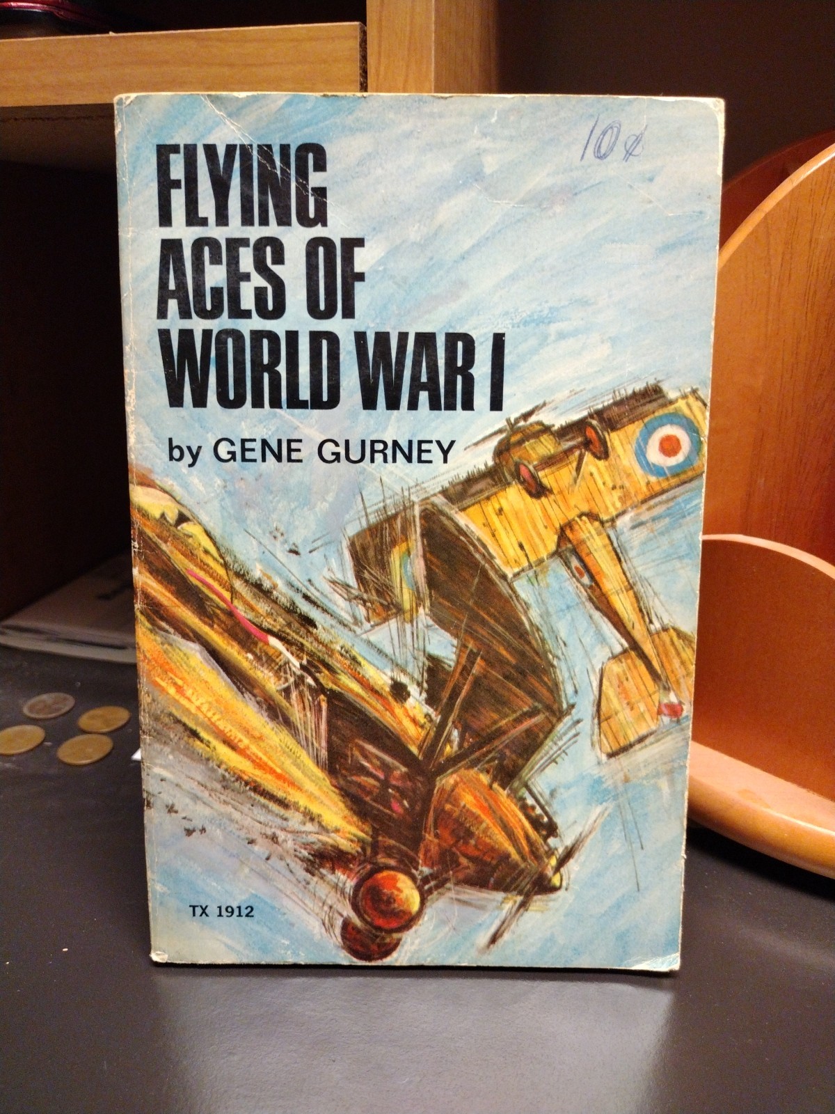 Flying Aces of World War I Gene Gurney Scholastic Books Paperback 1973 2nd Print
