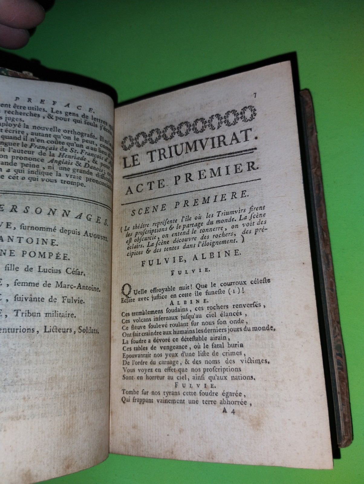 1768 First Edition, „Collection Complette Des œuvres“ de Mr. de Voltaire, Vol. 5