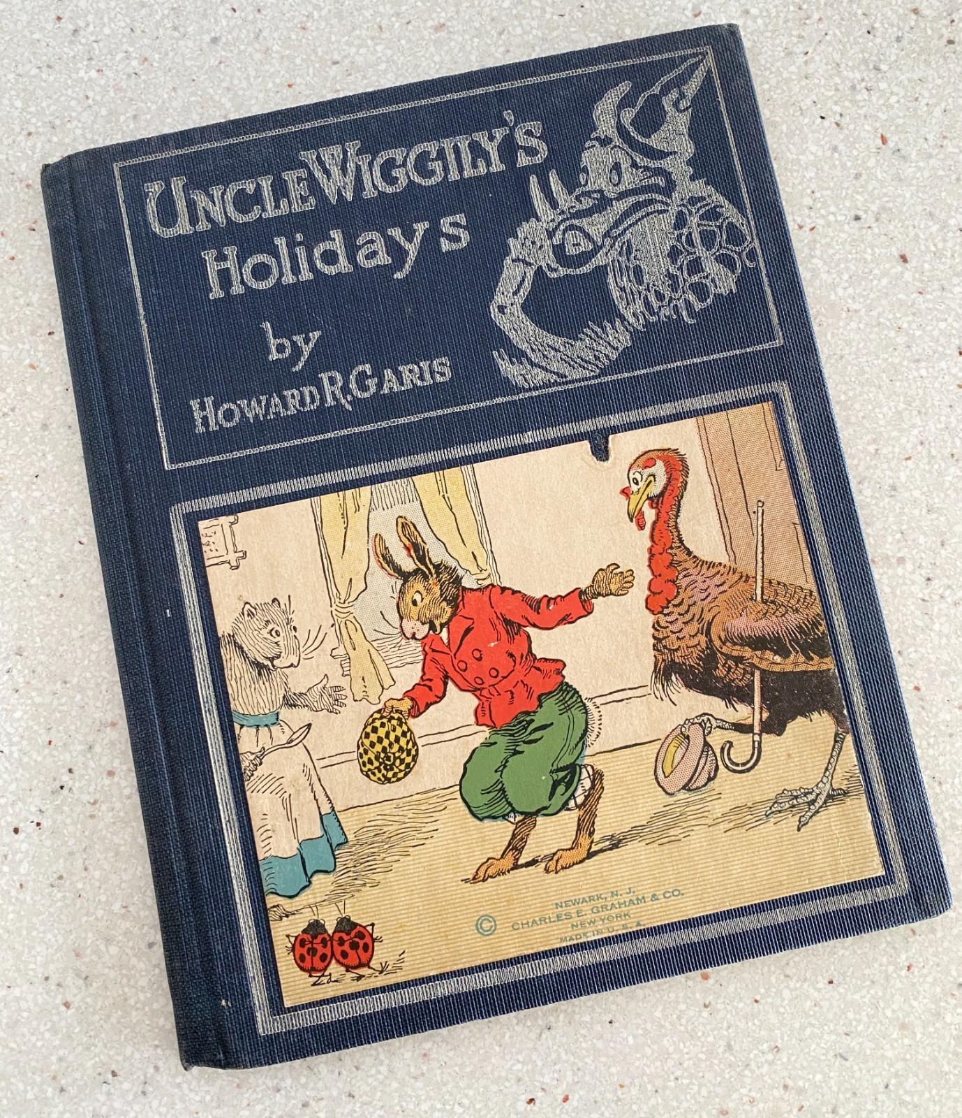 Uncle Wiggily’s Holidays Howard R Garis 1927 Vintage Hardcover Illustrated
