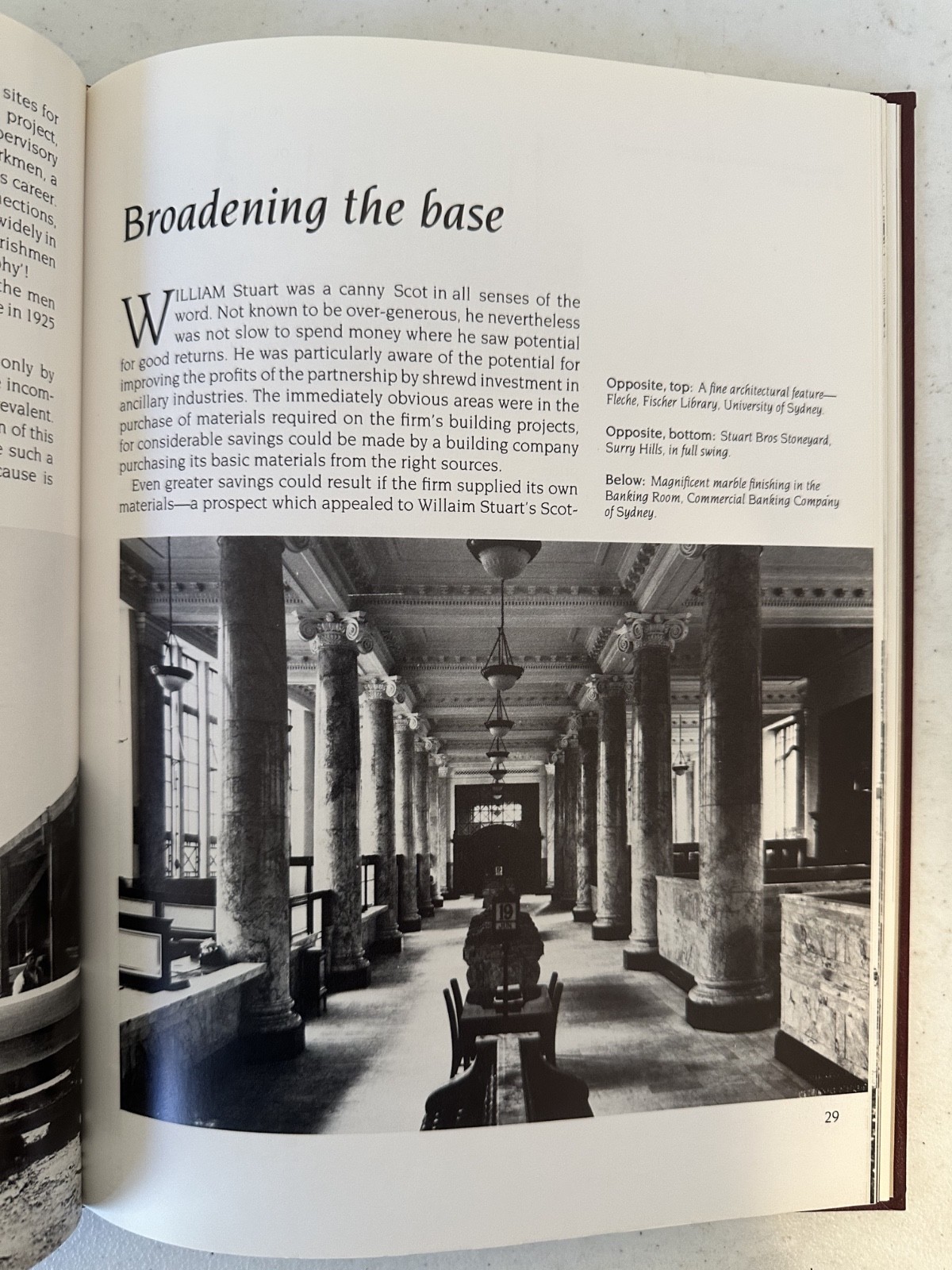 The Next Century Stuart Bros New South Wales construction company history NSW