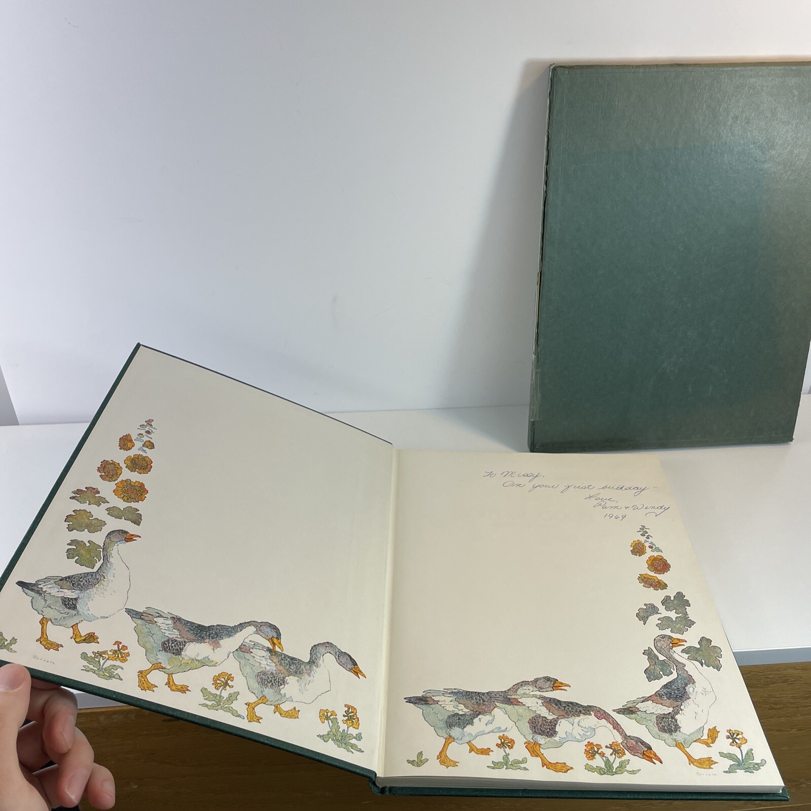 Vintage 1915 Mother Goose Book Volland Edition Grover & Richardson Donohue & Co