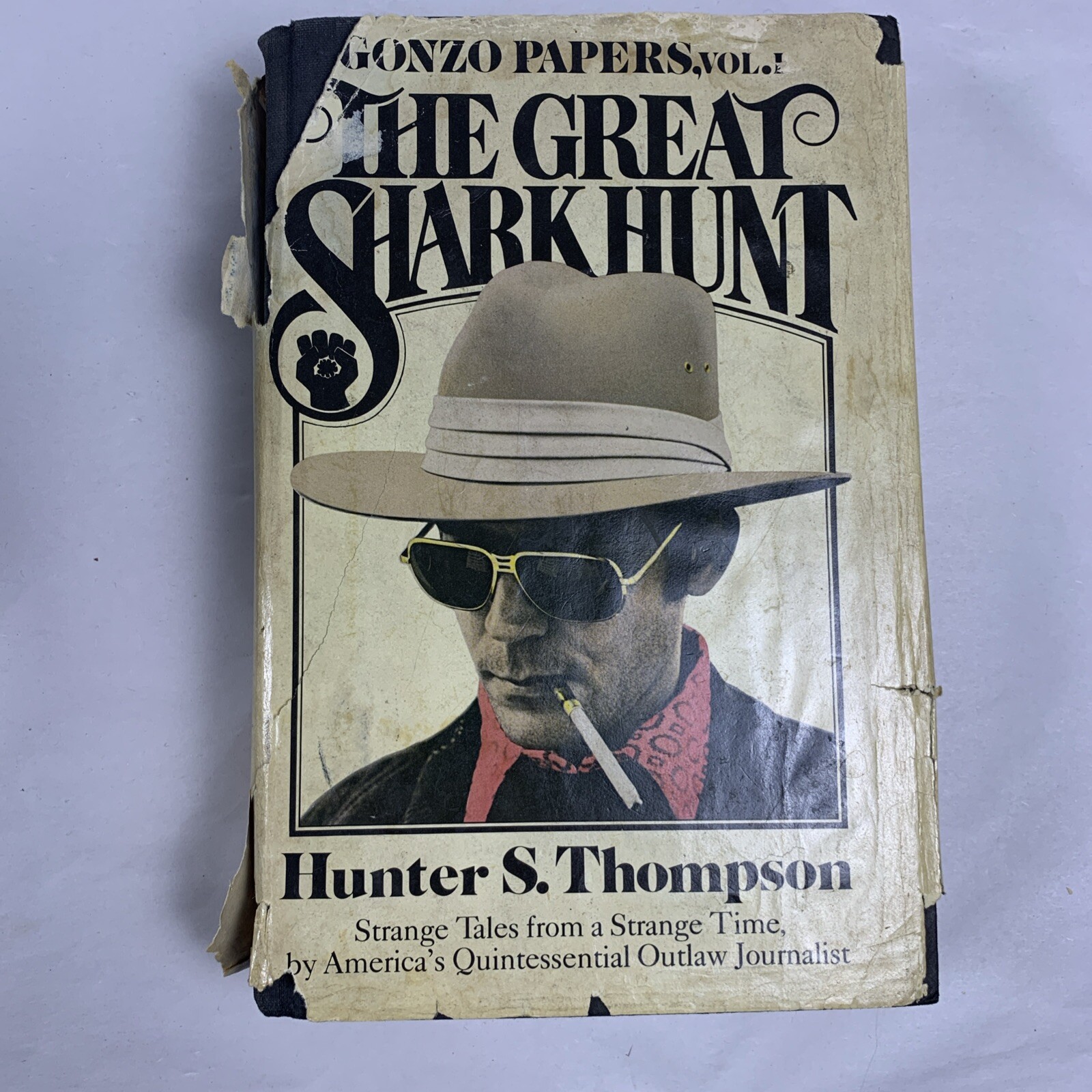 Gonzo Papers Vol.1 The Great Shark Hunt By Hunter S Thompson. 1979 First Edition