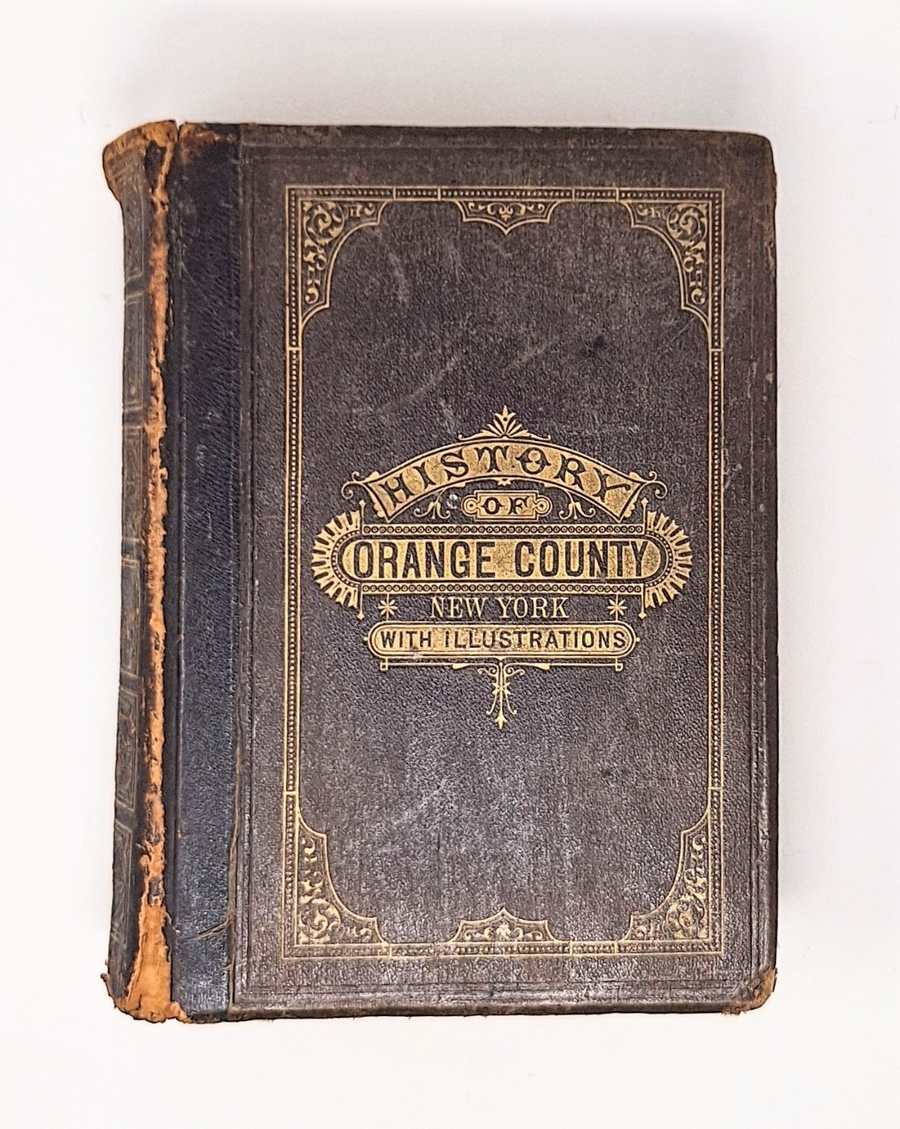 History of Orange County NY 1881 Everts & Peck Illustrated Antique Book