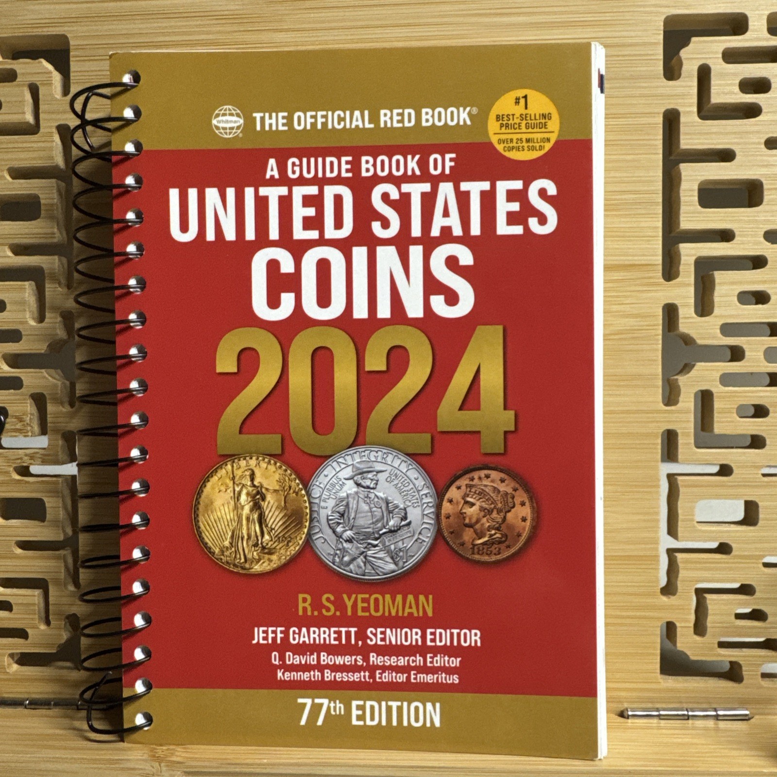 Redbook 2024 Us Coins Spiral by Q. David Bowers