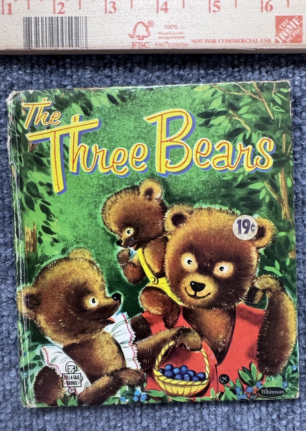 The Three Bears by Tell A Tale Books Vintage 2512