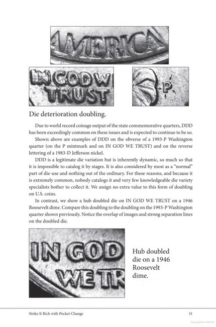 Strike It Rich with Pocket Change: Error Coins Bring Big Money Book 5th Ed 2021