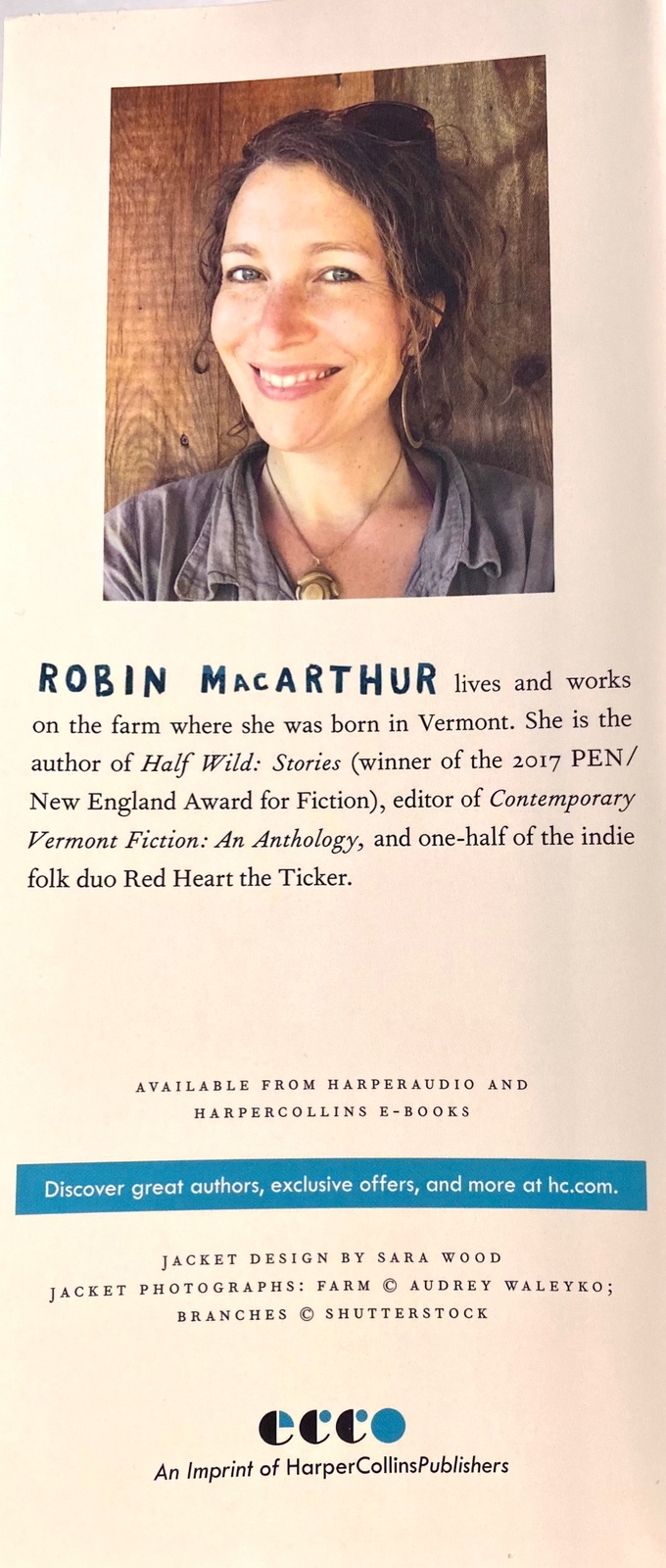 HEART SPRING MOUNTAIN. Robin MacArthur 2018 NEW 1st + dj 1st novel. Vermont