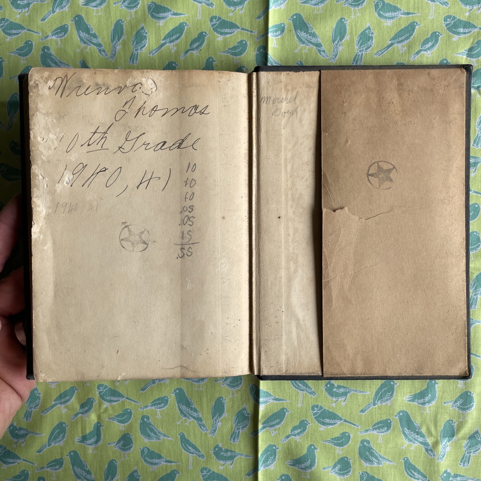 Plane Geometry, Revised by Palmer, Taylor & Farm (1924 VTG HC Textbook)