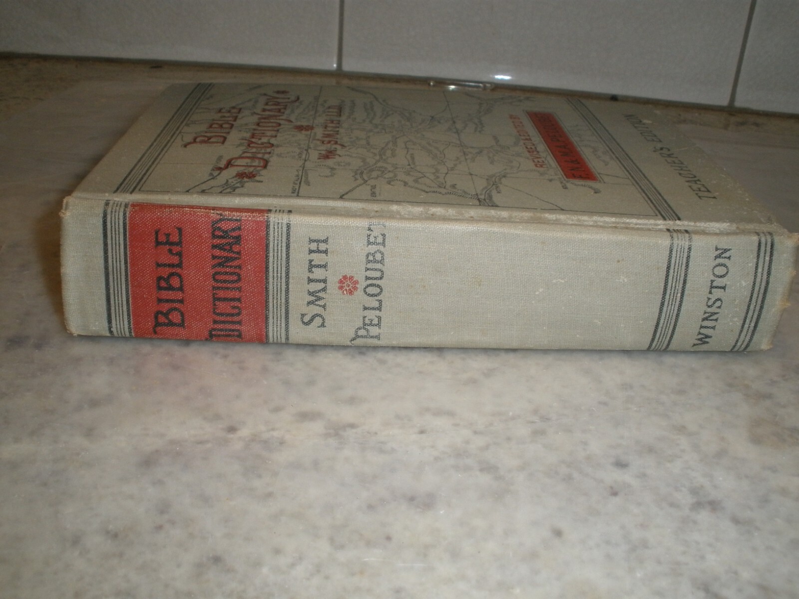 BIBLE DICTIONARY TEACHER’S EDITION WILLIAM SMITH 1884 HC