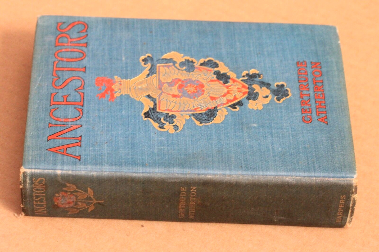 ANCESTORS by Gertrude Atherton, First Edition (?), 1907, hc