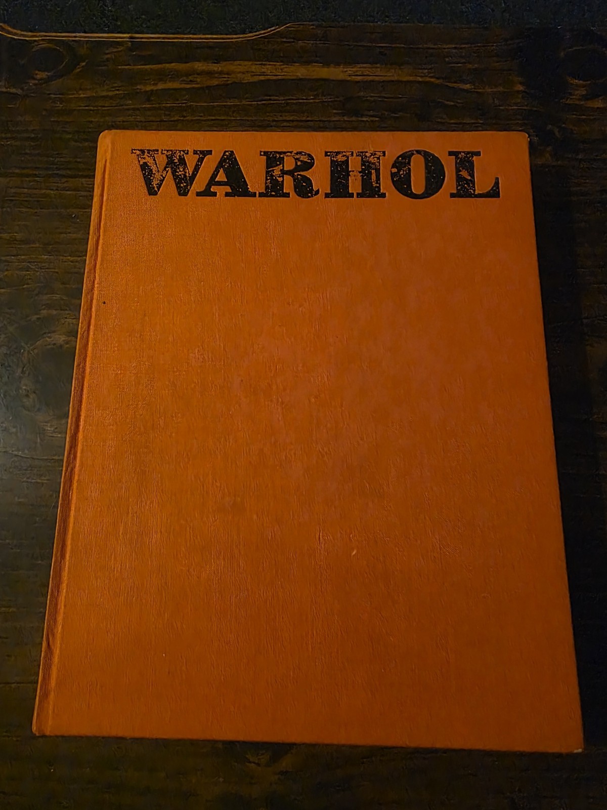 ANDY WARHOL Rainer Crone Catalogue PRAEGER Pub. 1970 HC 1ST ED