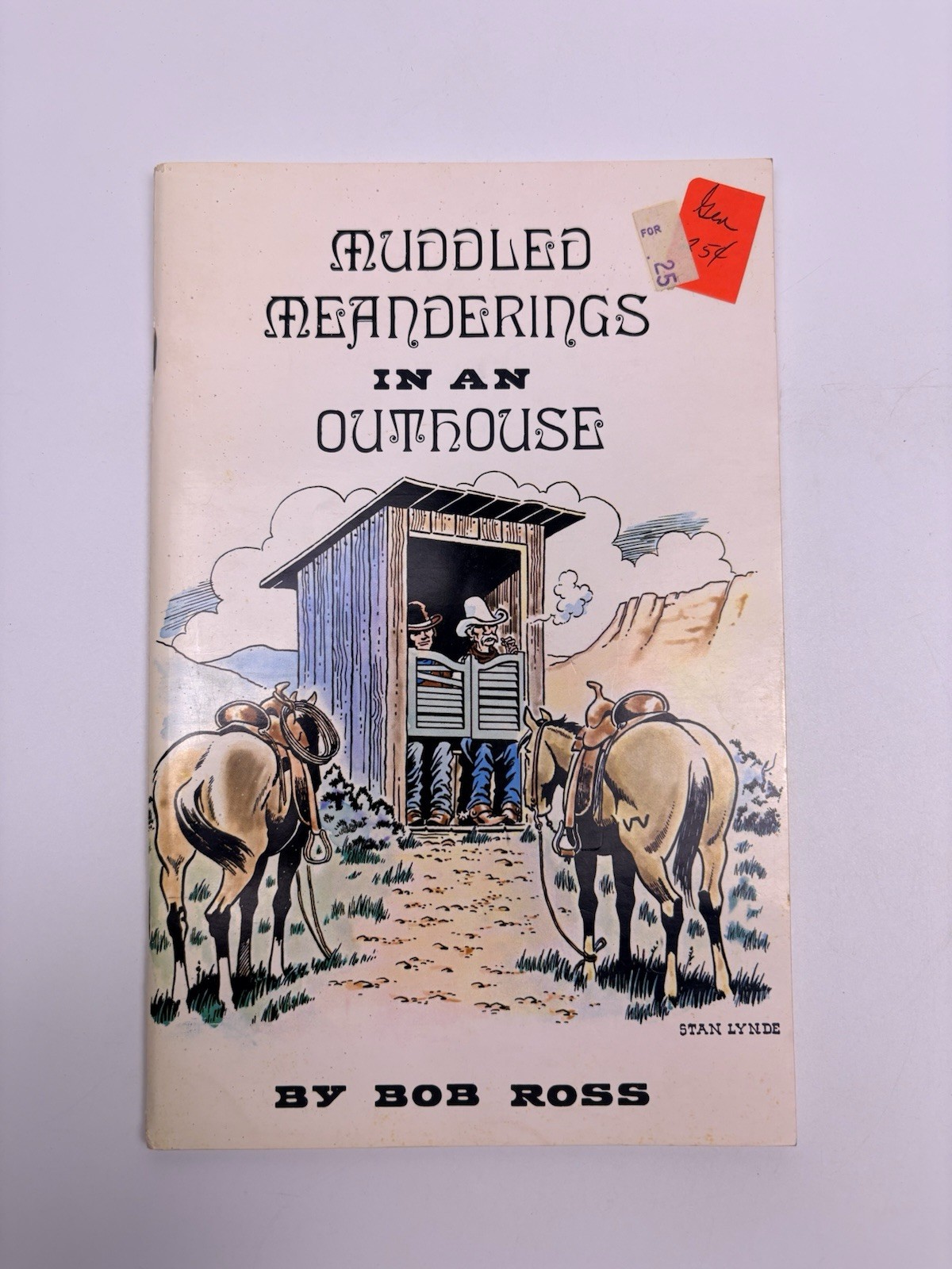 Muddled Meanderings In An Outhouse Bob Ross 1976 13th Printing Color World Of MT