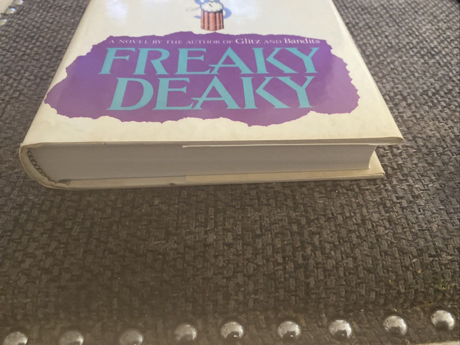 Elmore Leonard Freaky Deaky First Edition Signed Inscribed