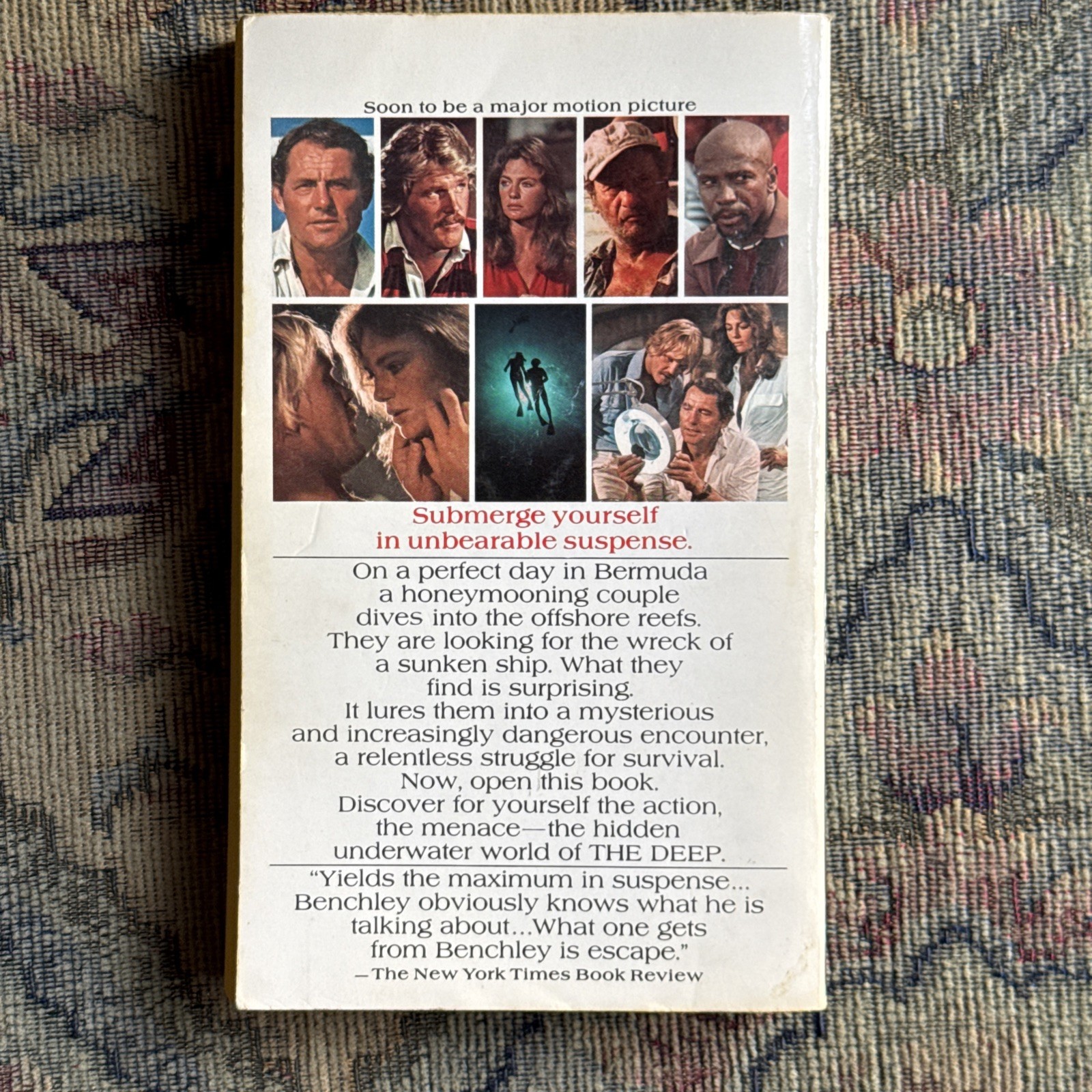 The Deep Peter Benchley SC 1977 Bantam Edition