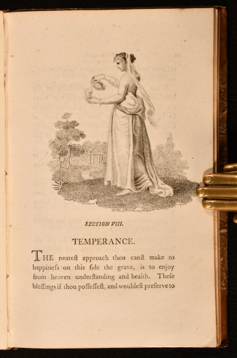 1798 The Oeconomy of Human Life Robert Dodsley Illustrated