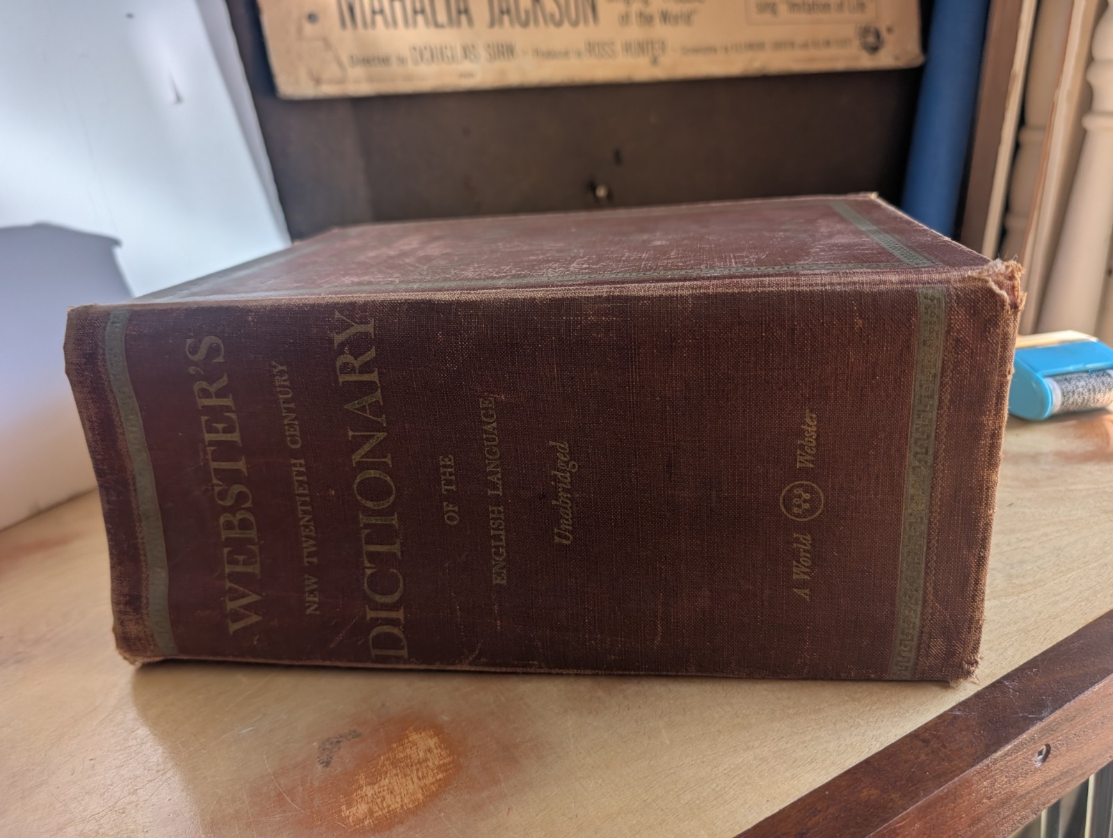 1951 Websters Dictionary World Publishing Co