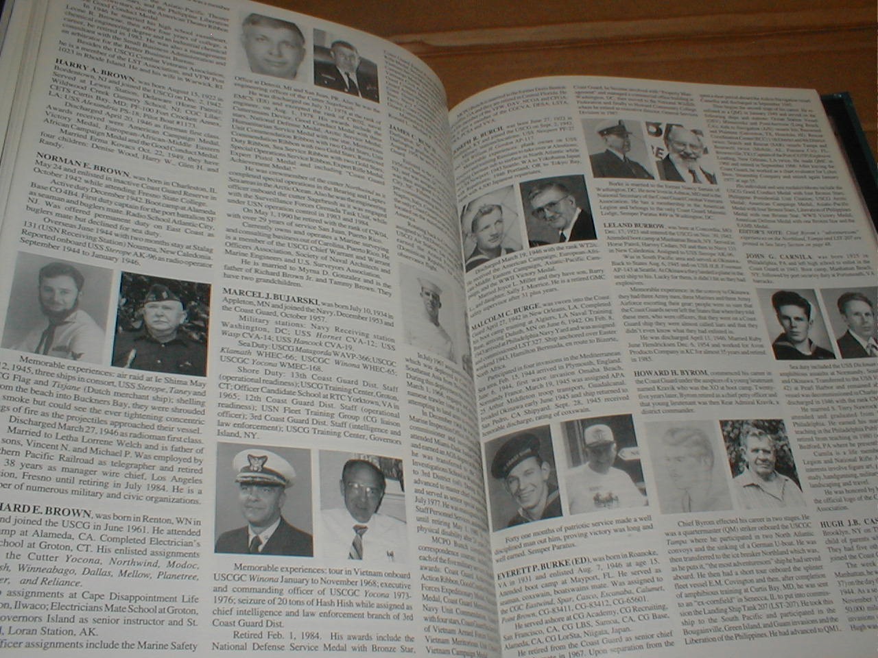 Coast Guard Combat Veterans combat Semper Paratus photos History collector bios