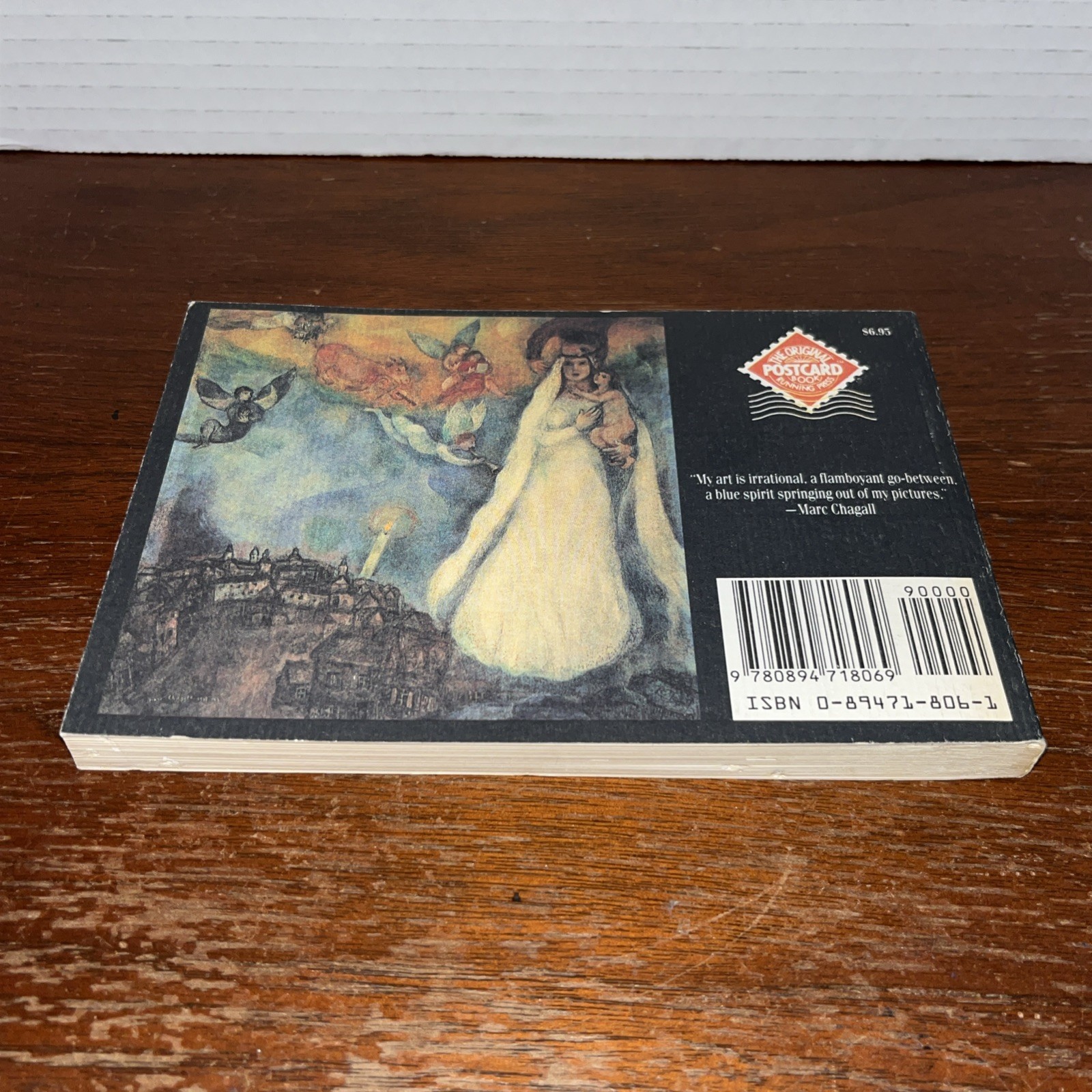 Marc Chagall : A Postcard Book by Running Press Staff 1990 – Good Shape