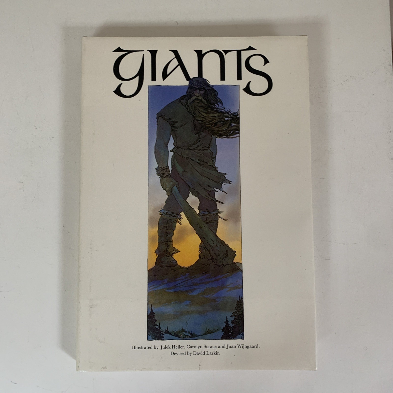 Vintage Giants 1979 Hardcover Book Made In USA Abrams