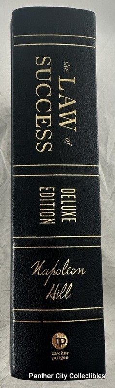 Deluxe Edition Leather Gilt The Law Of Success Napoleon Hill