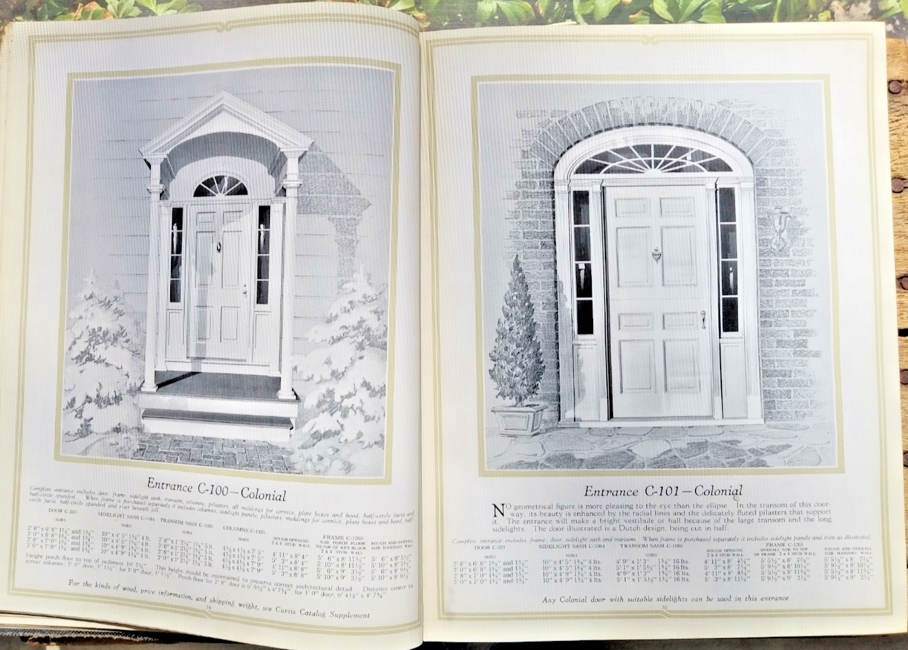 Architectural Interior Exterior Woodwork 1920 Millwork Cabinetry Door Window