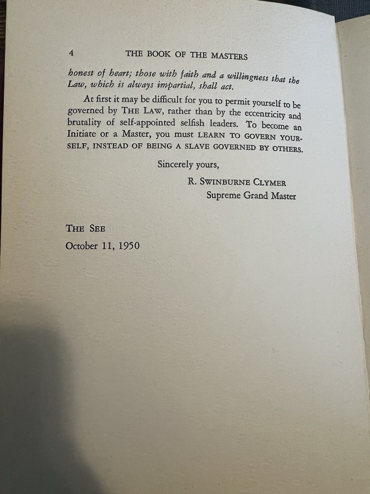 1950s Rare Rosicrucian FRC Book Lot R Swinburne Clymer Masters Restricted