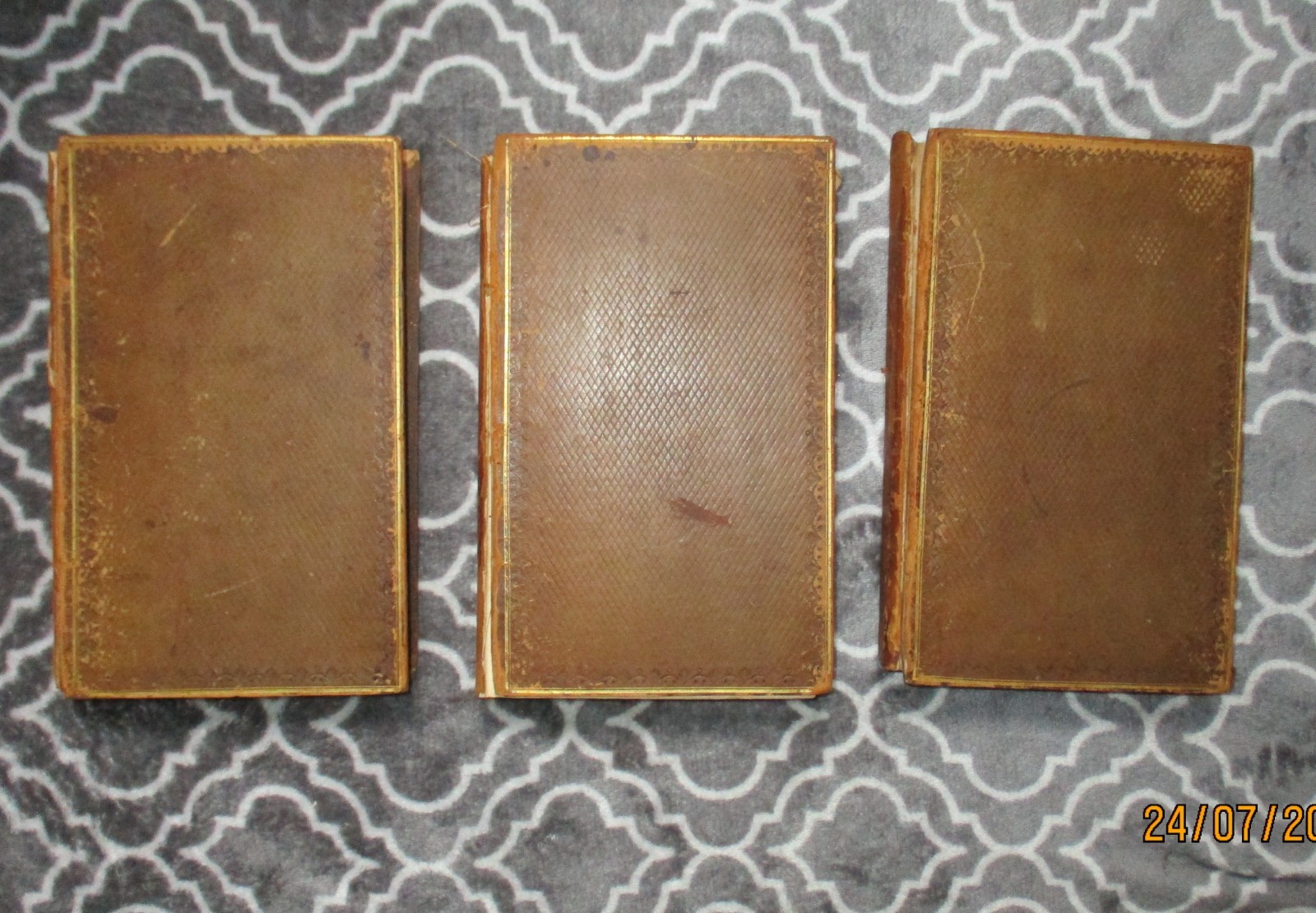 Antique 1813 plutarch lives book set II, V , IV Baldwin New bridge street london