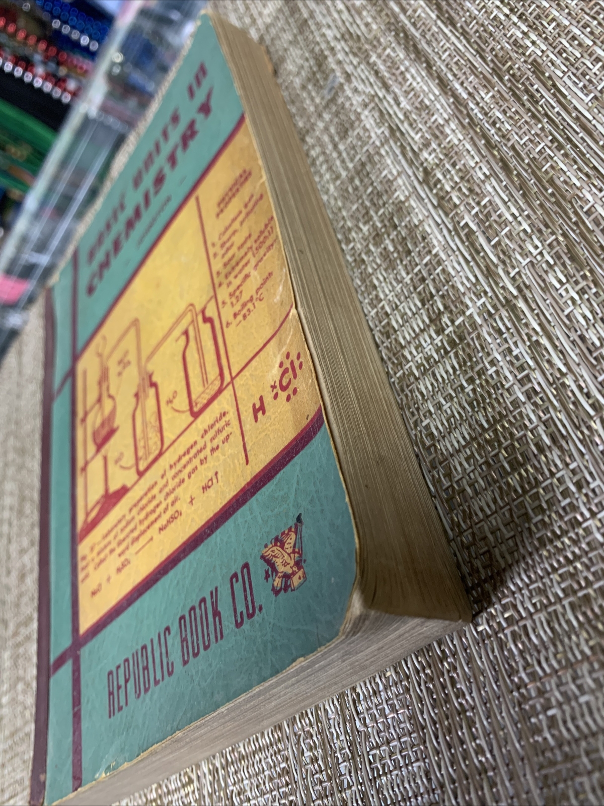 Basic Units in Chemistry, Joseph E Johnston, 1947/ 1949, Republic Book Co