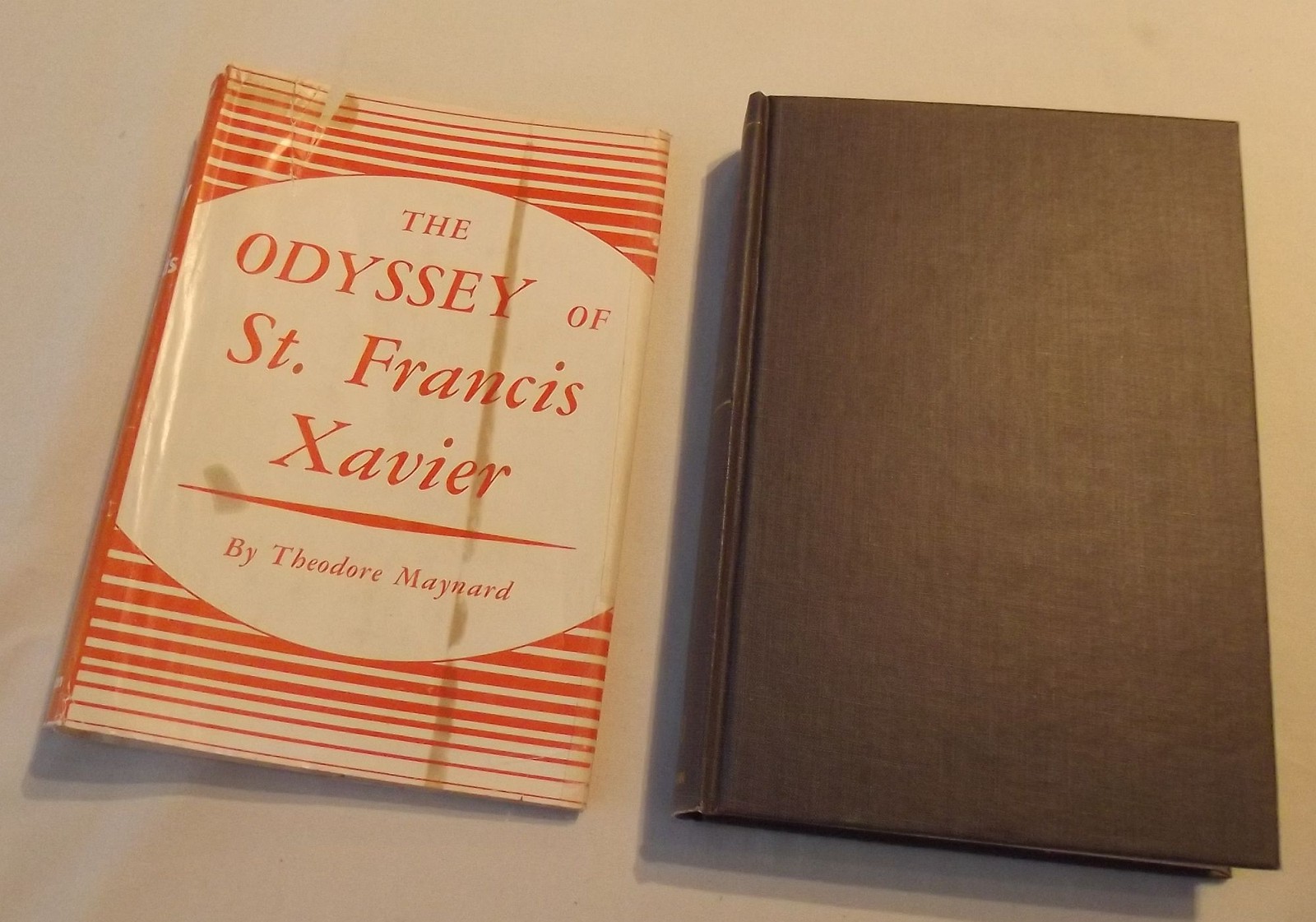 Odyssey St Francis Xavier Theodore Maynard Newman Press 1950 Hardcover w/DJ FINE