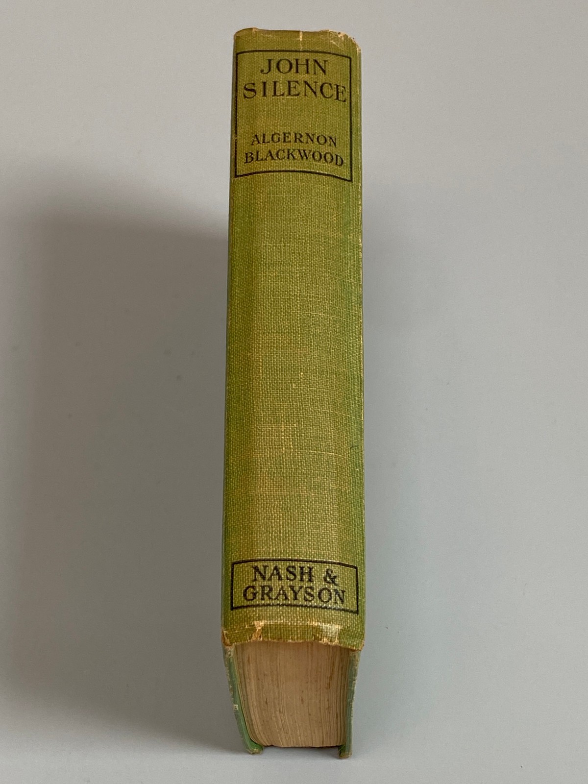 JOHN SILENCE Physician Extraordinary Algernon Blackwood [1929] Psychic Detective