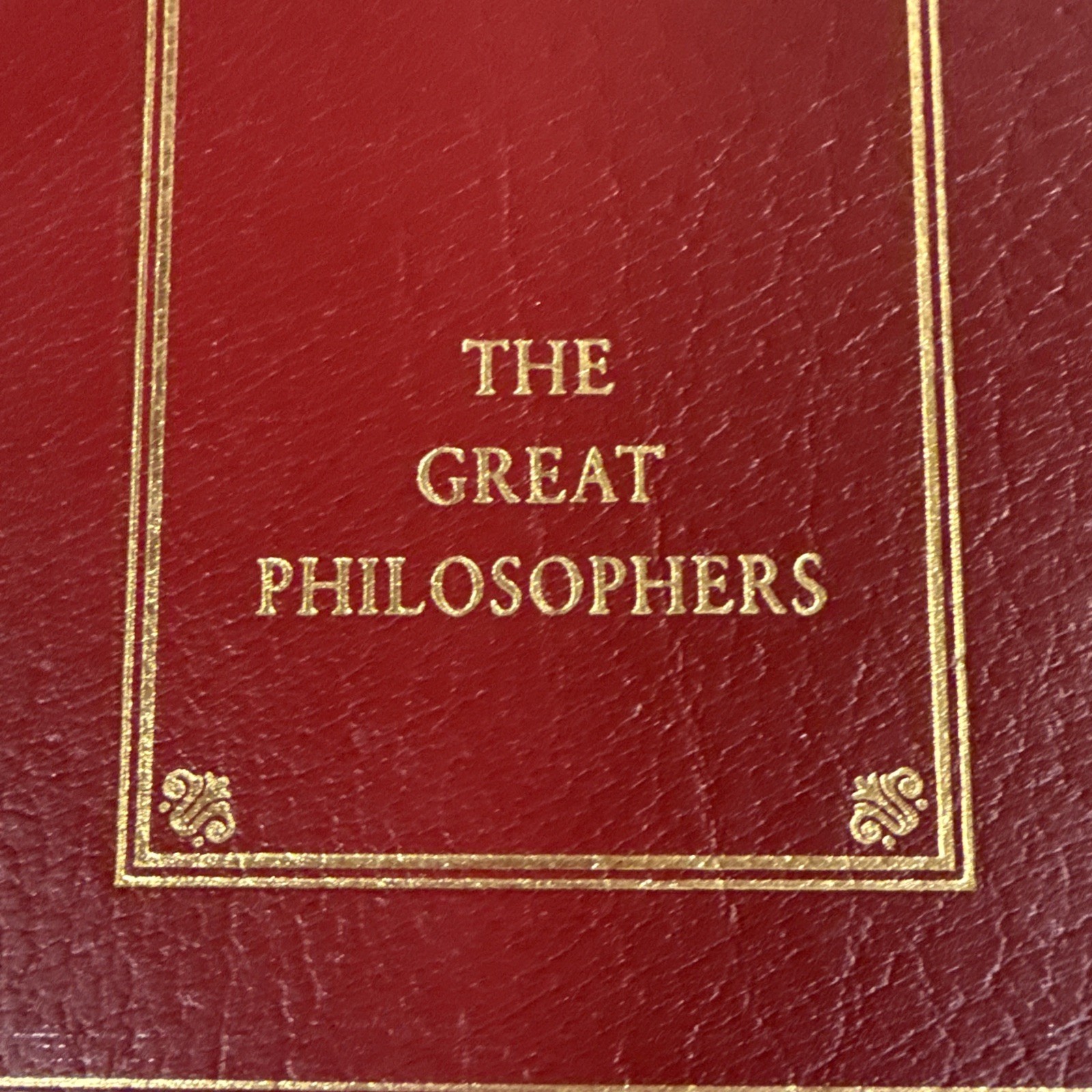 Easton Press The Great Philosophers Leather Book – JOHN LOCKE