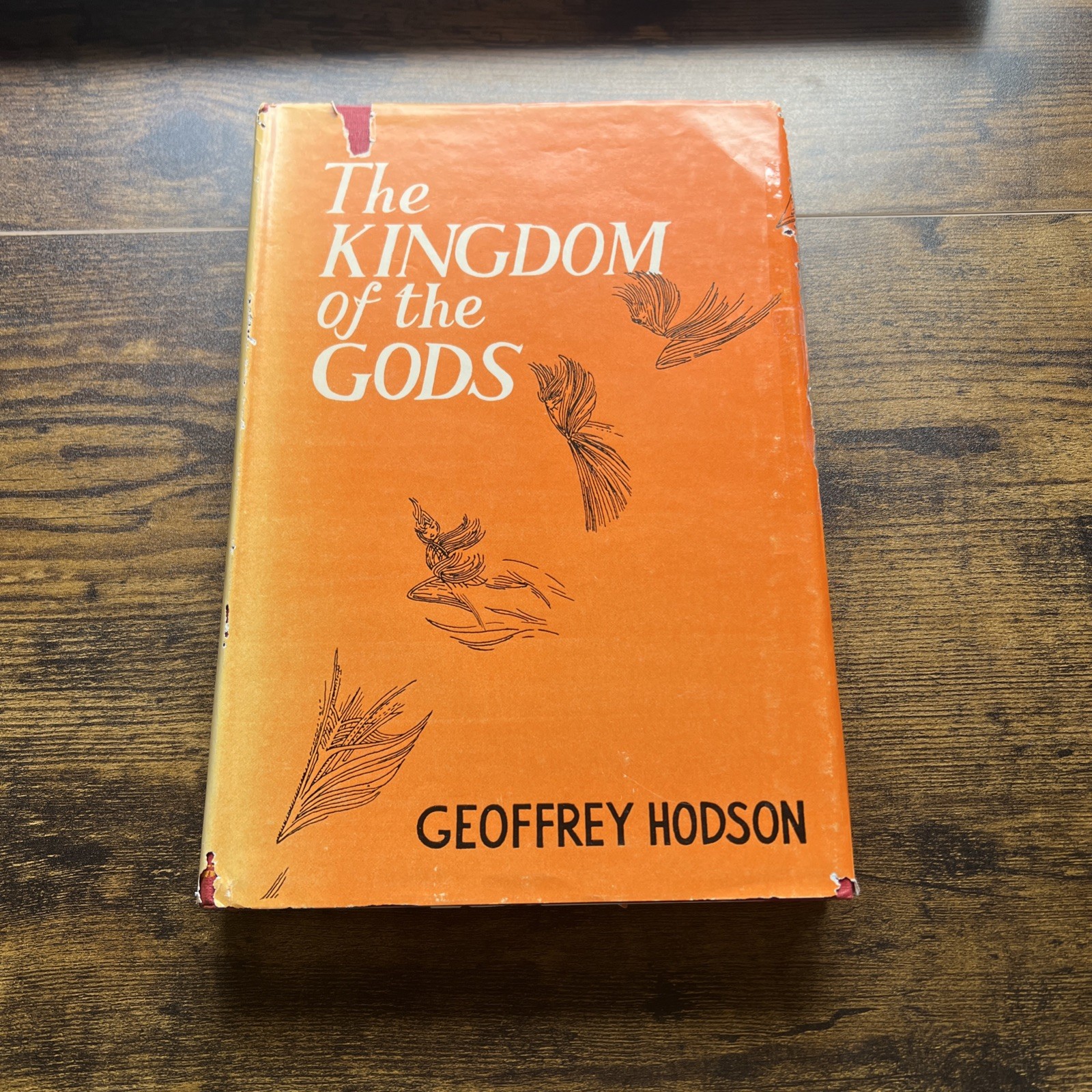 The Kingdom of the Gods – by Geoffrey Hodson HC/DJ