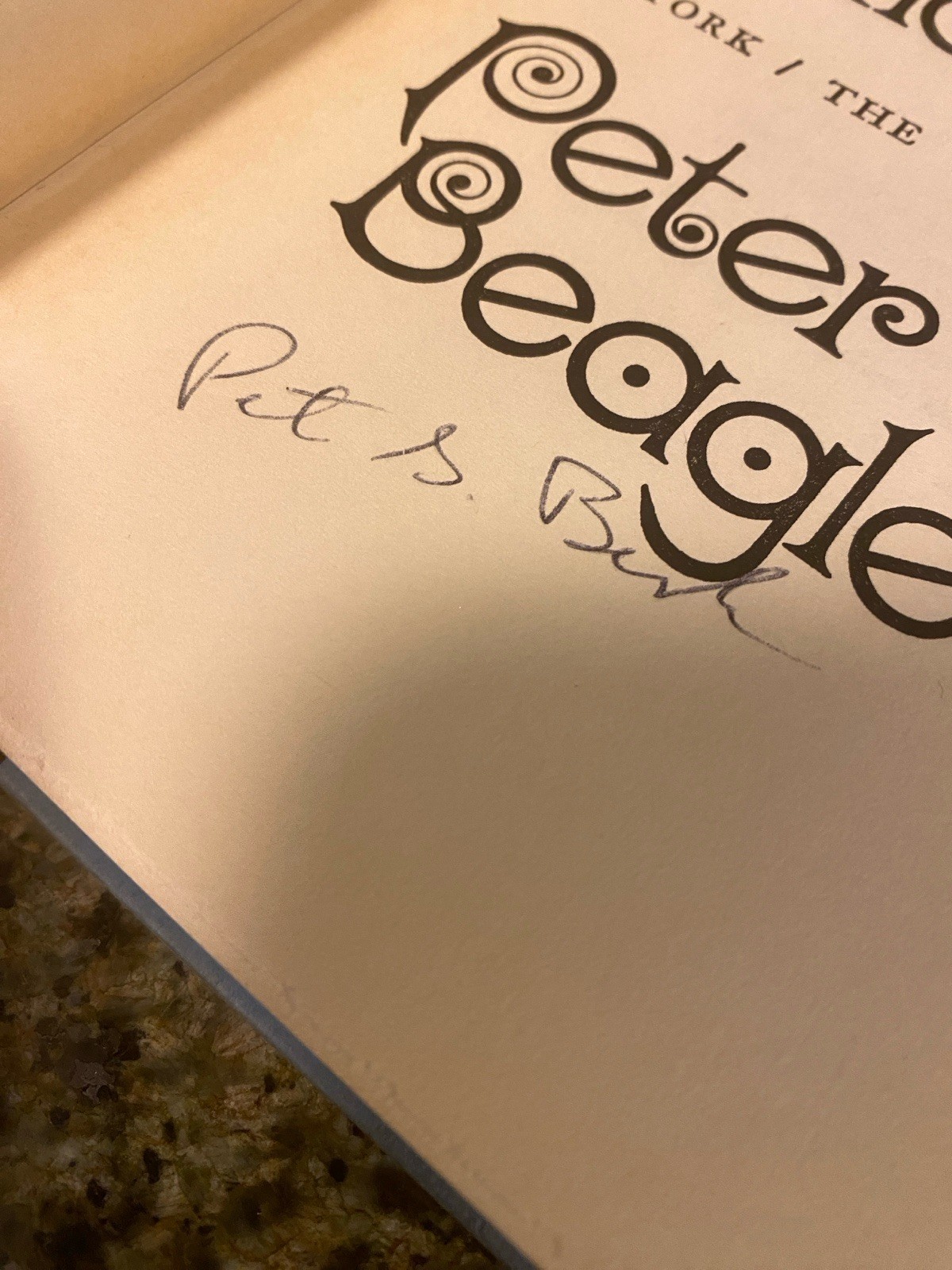 The Last Unicorn SIGNED Peter S. Beagle – First Edition/1st Print Hardcover 1968