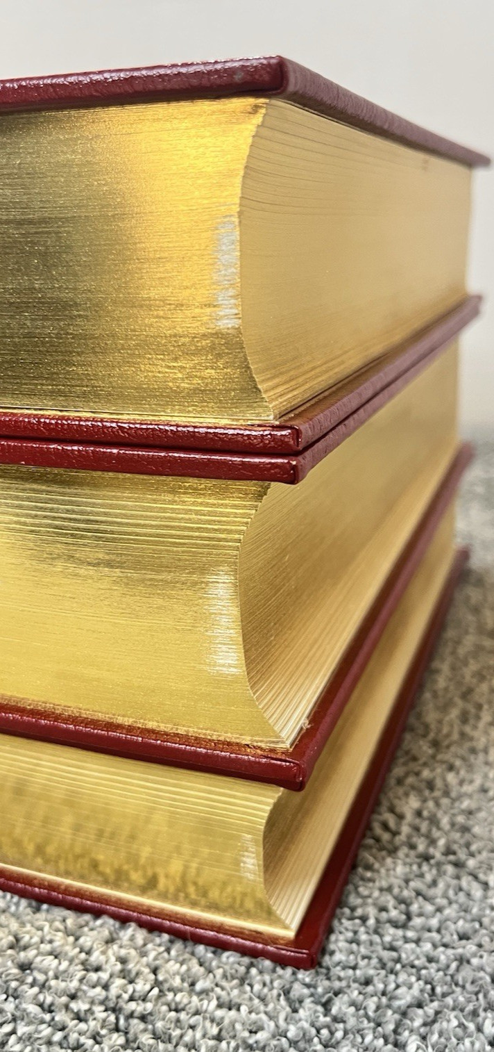 The Civil War: A Narrative 3 Volume Set Signed by Shelby Foote Easton Press 1991