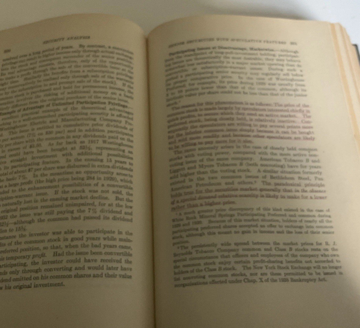 1940 Benjamin Graham David Dodd Security Analysis, Second Edition 9th Impression