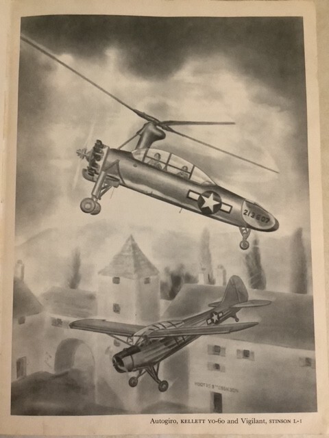 Our Fighting Planes Kinert 1946 Military Aircraft WWII Color Artwork! Fighters
