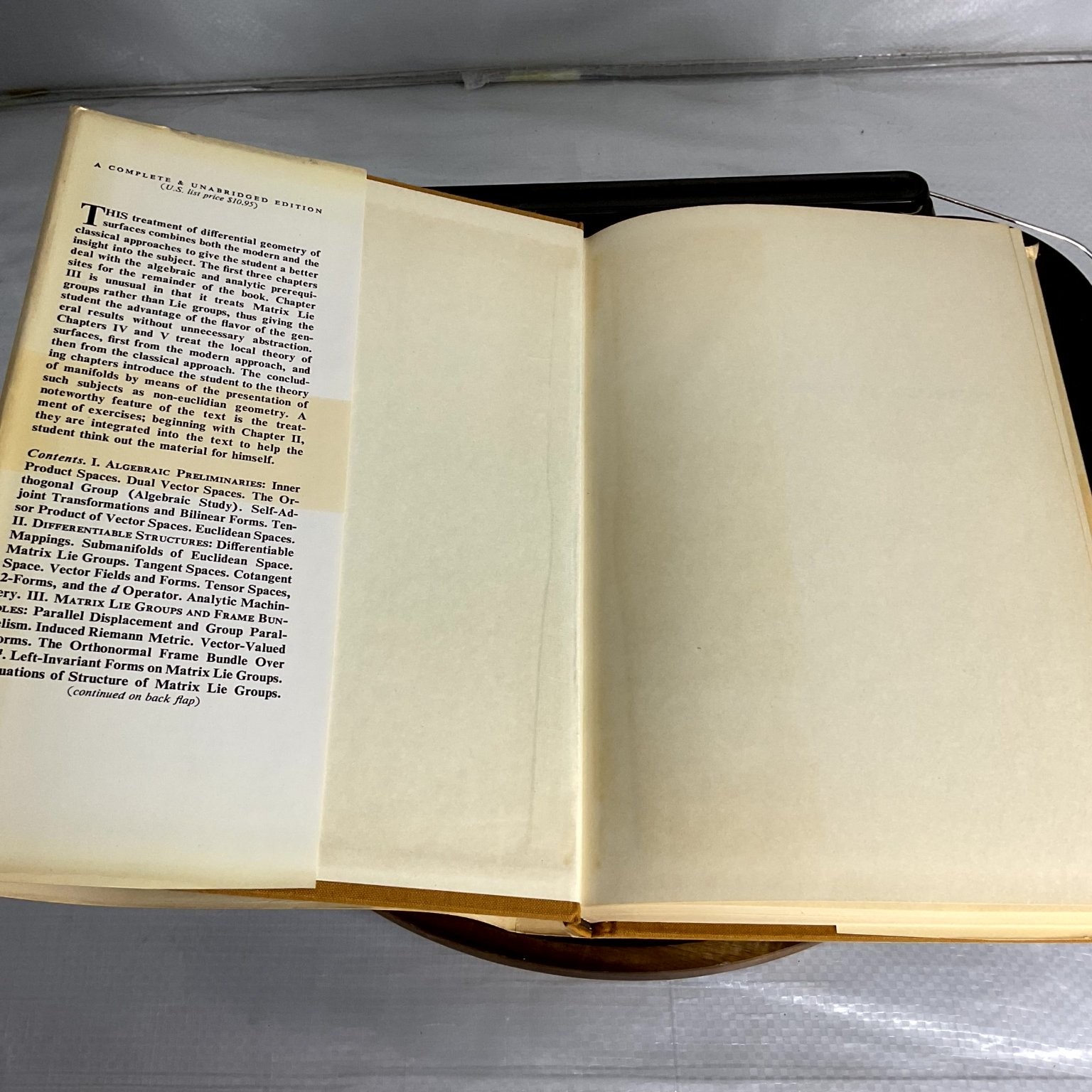 Differential Geometry Louis Auslander 1967 Harper International Edition