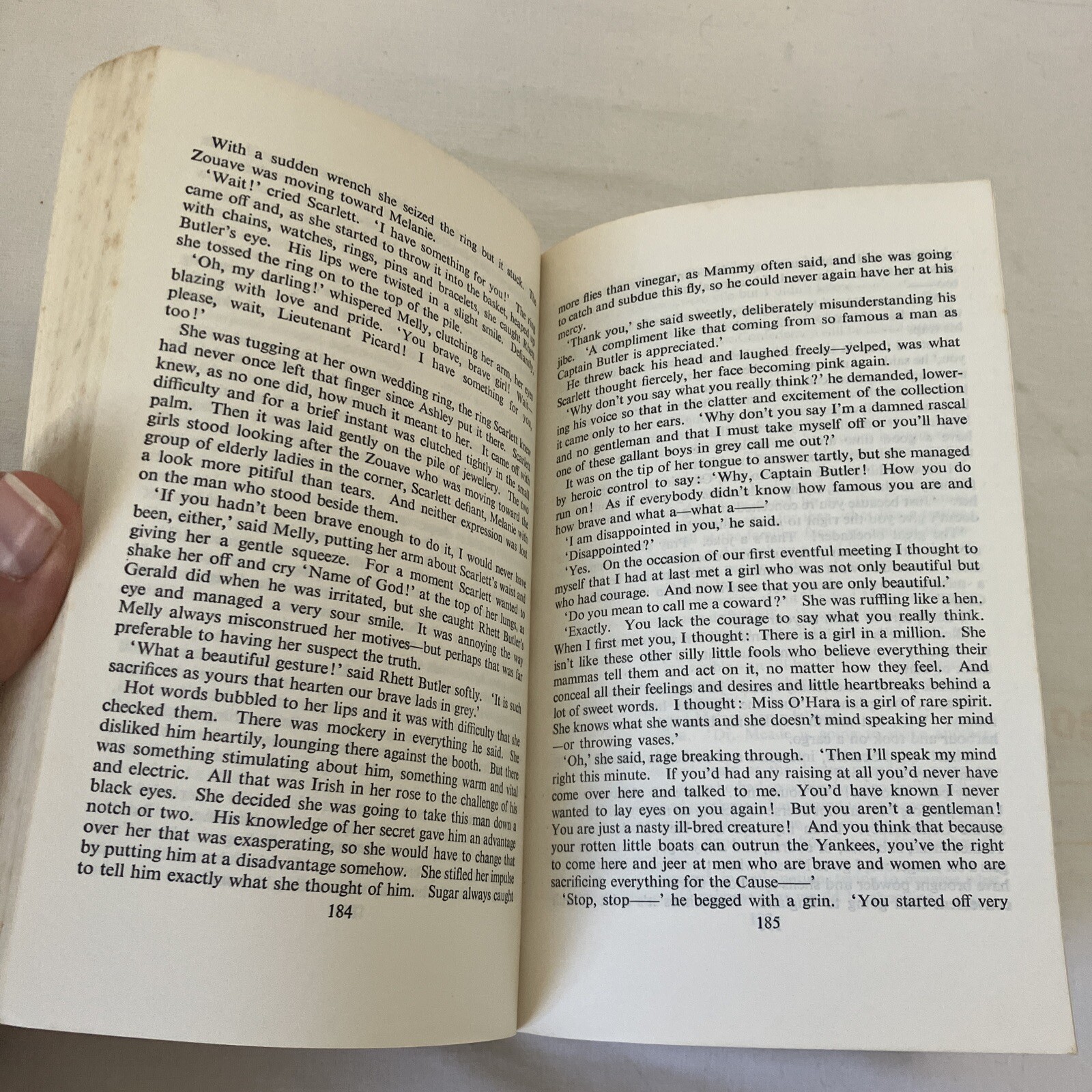 Gone With The Wind Margaret Mitchell Pocket Paper Mac Classic 1966 F1