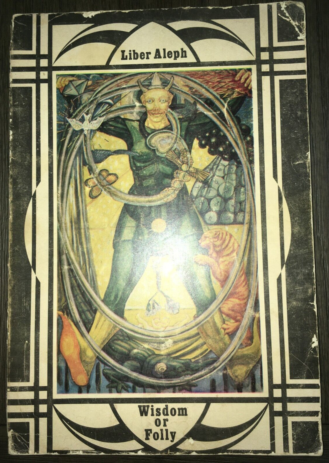 LIBER ALEPH WISDOM OR FOLLY ALEISTER CROWLEY LEVEL PRESS 1972 LARGE VERSION POOR