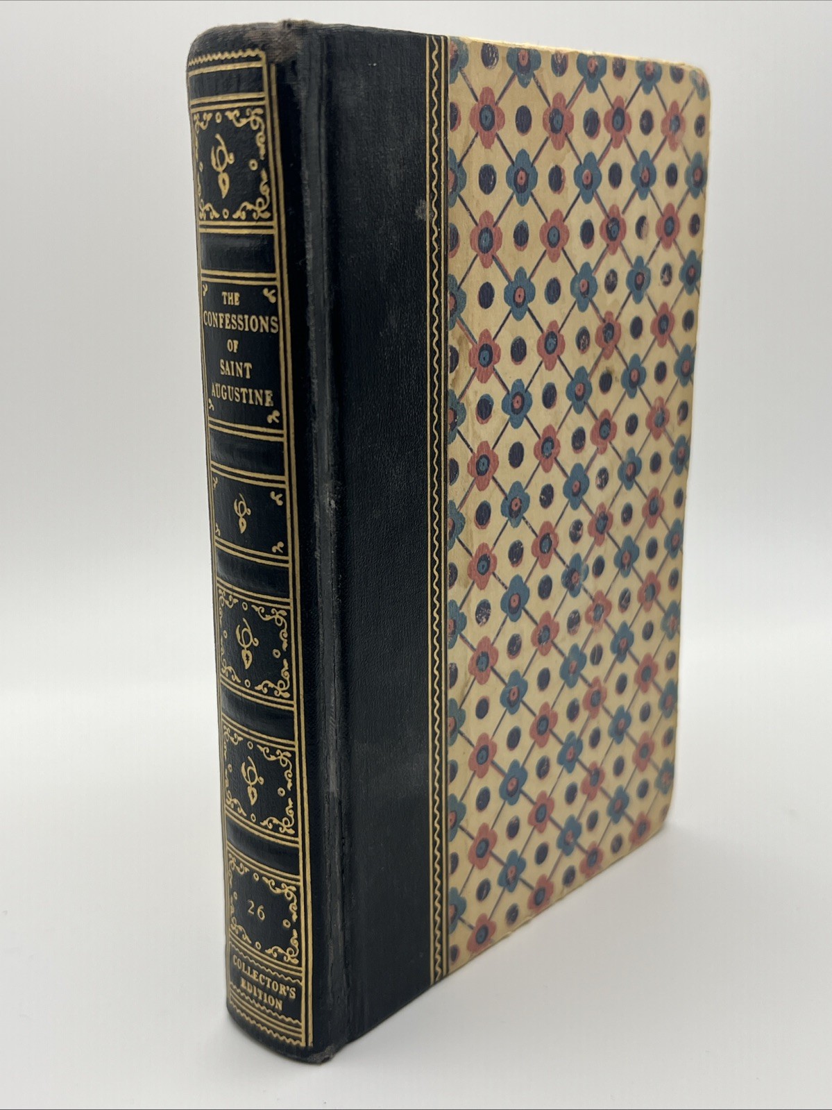 Confessions of St Augustine 1951 Pocket Books Hardcover Ex Lib Vintage
