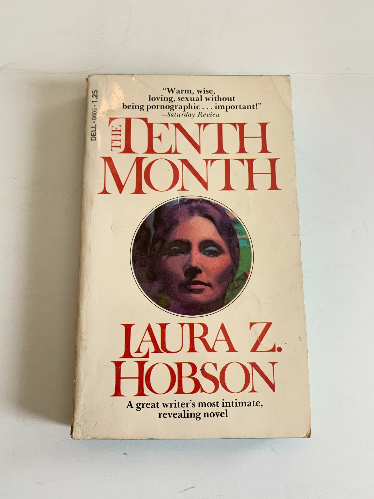 1972 The Tenth Month by Laura Z Hobson Dell Paperback