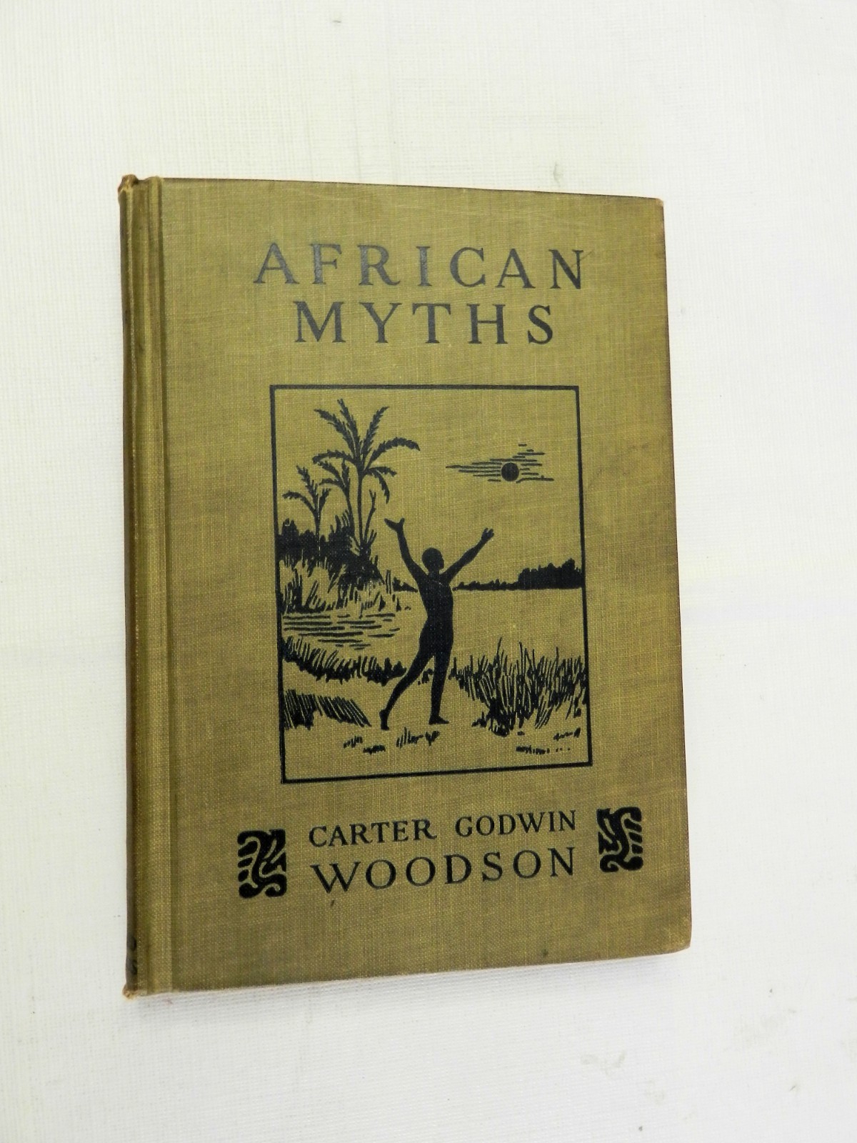 1928, African Myths Together with Proverbs by Carter G Woodson, HB RARE, EX