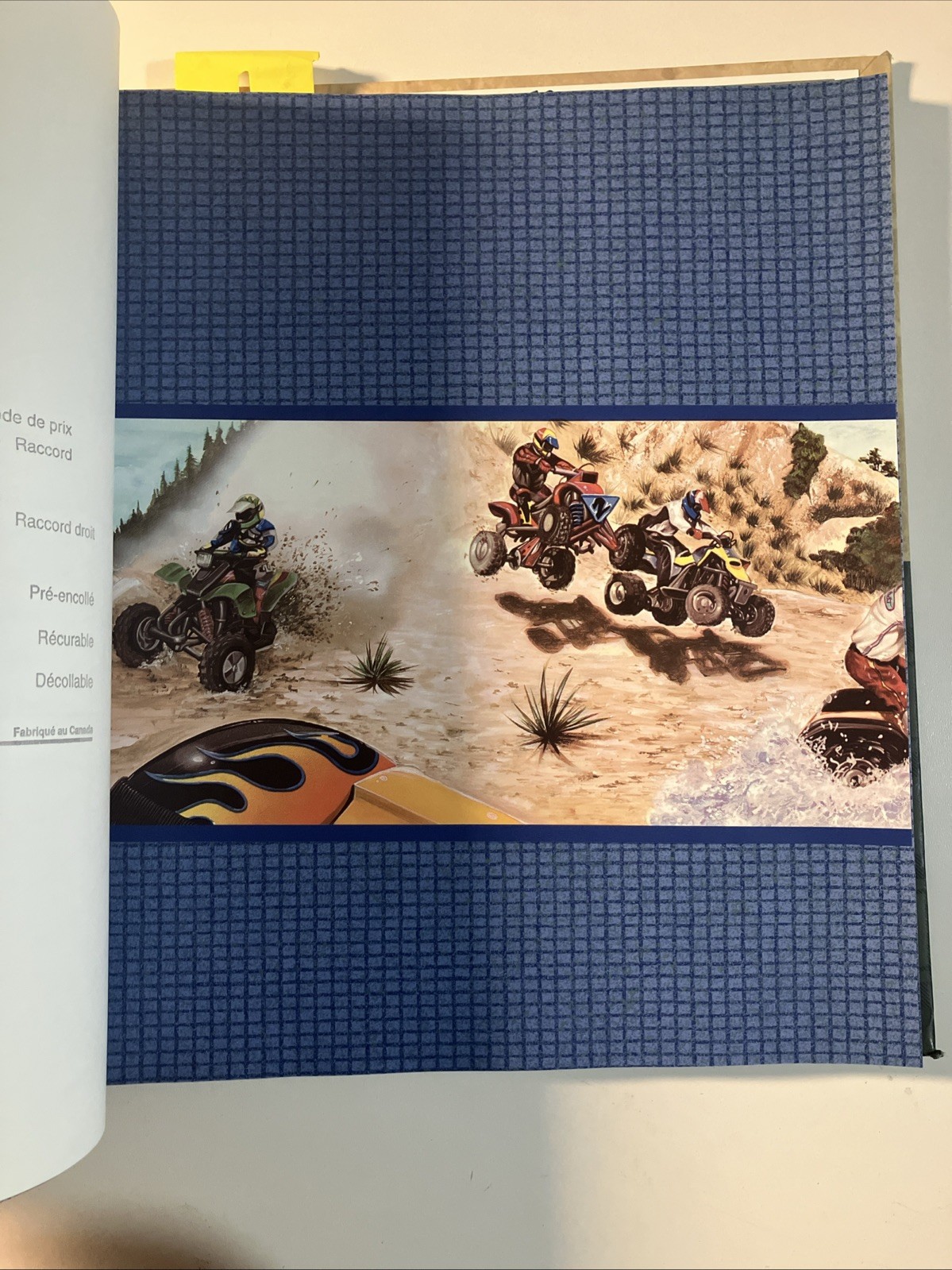 Early 2000’s Sunworthy FOR MEN ONLY Resource Book Wallcoverings & Borders 17×16