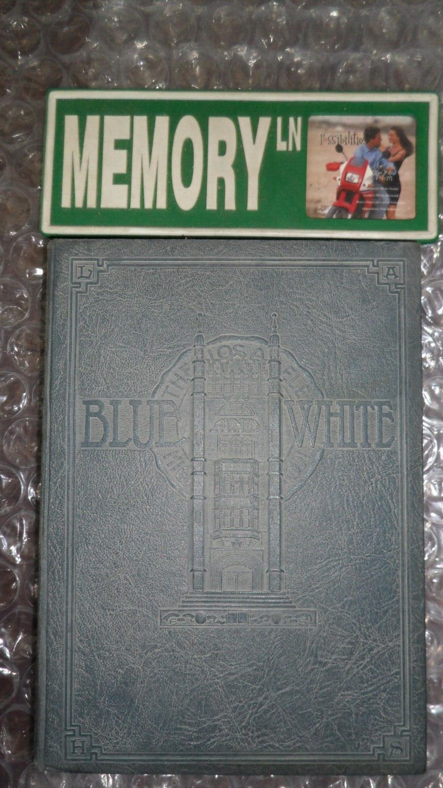 ORIGINAL 1935 (WINTER) LOS ANGELES HIGH SCHOOL YEARBOOK/ANNUAL/LOS ANGELES CALIF