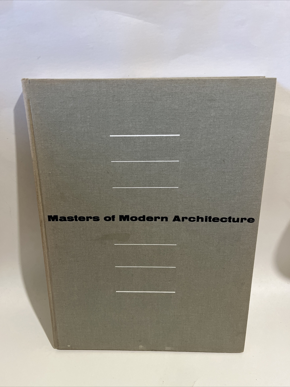 Masters of Modern Architecture John Peter Hardcover / 1958 First Edition